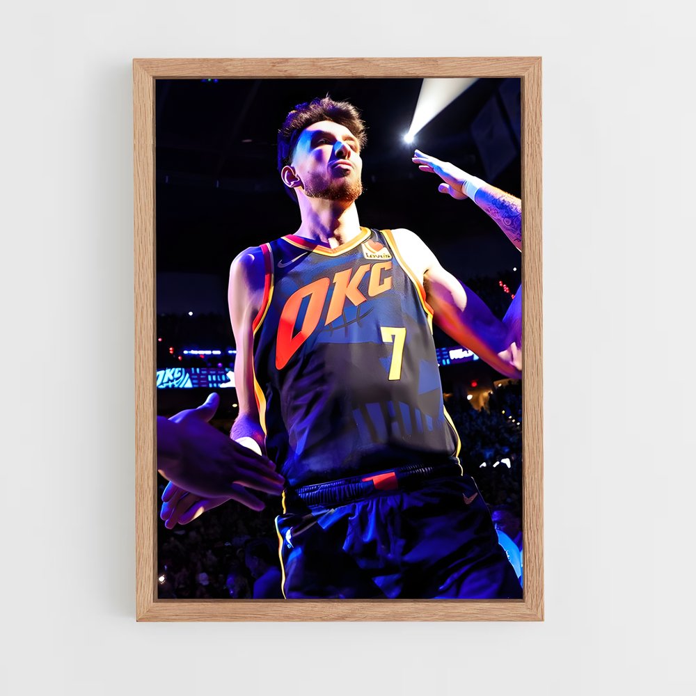 Poster Spotlight sur Chet – affiche Basketball (vue 4)